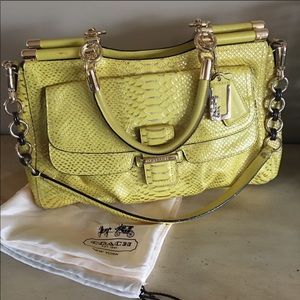 🔥 Coach Bag Python 🔥